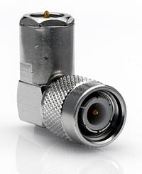 FME Plug to TNC Right Angle Plug Adaptor