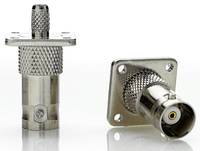 BNC 4 Hole Flange Crimp Jack - RG59
