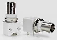 BNC Right Angle PCB B/H Insulated Jack - 50 ohm