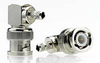 BNC Right Angle Crimp Plug - RG179